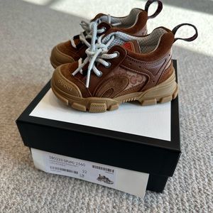 Toddler Boy Gucci Flashtrek Sneakers Shoes Size 22